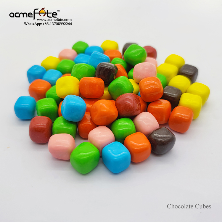 Cube Shape Chocolate Beans